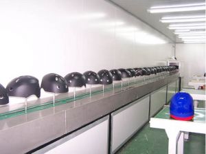 摩托車、電動車頭盔噴漆線工藝